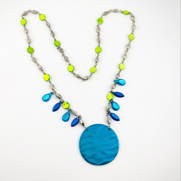 COLORFUL BRIGHT NECKLACE - Picture 4 of 8
